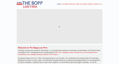 Desktop Screenshot of bopplaw.com